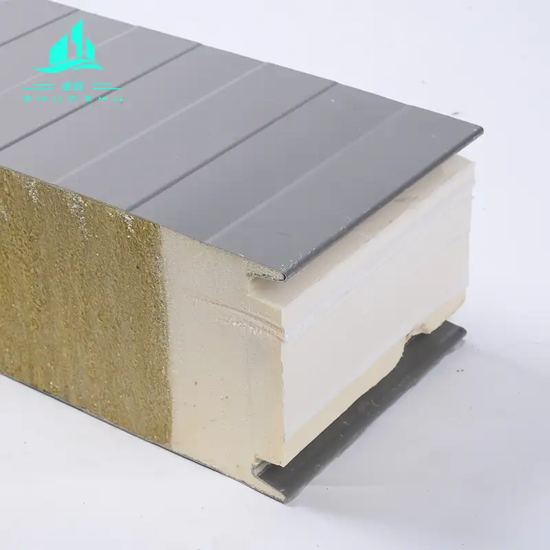 Rockwool sandwich panel wall sheet