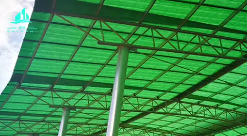 clear corrugated roofing