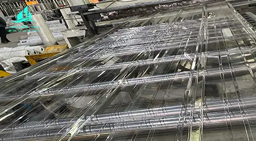 clear fiberglass roof panels