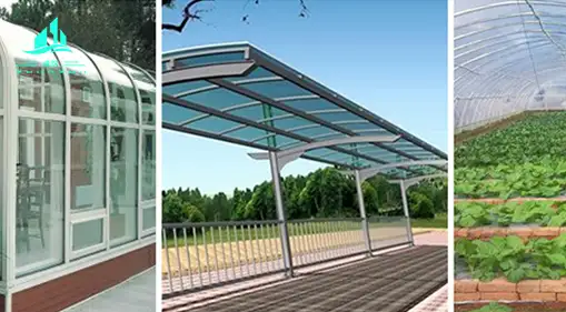clear plastic roof for pergola