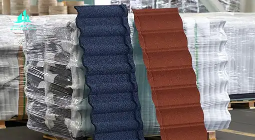 stone coated metal roof shingles