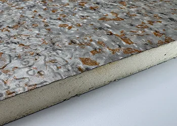 Metal carved plate side display 1