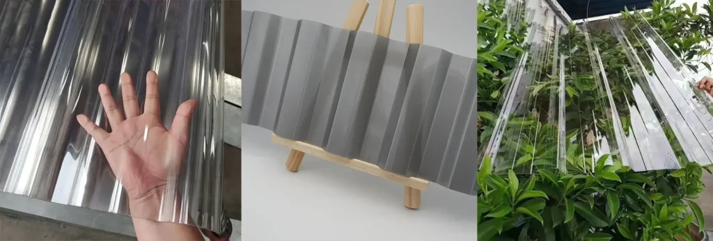 Transparent Corrugated Plastic Sheets for Greenhouses​