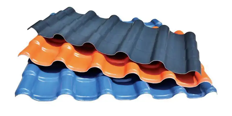 Classic PVC roof tiles
