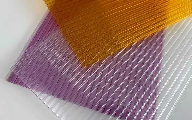 6mm double wall polycarbonate