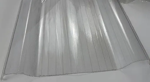 FRP corrugated roofing sheet