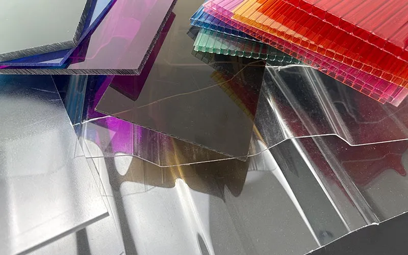 Solid Flat Polycarbonate Panels & Twin Wall Double Wall Polycarbonate Panels & Corrugated Polycarbonate Panels