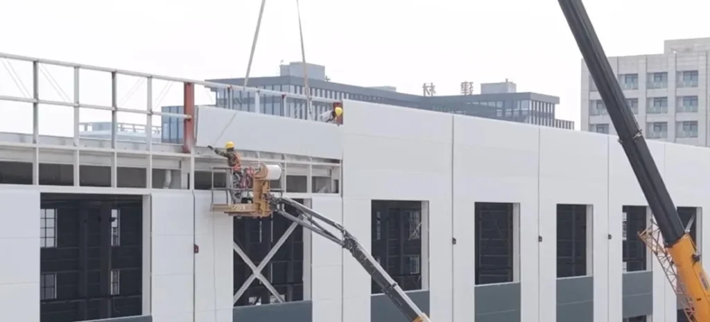 Steel Structure and Sandwich Panel