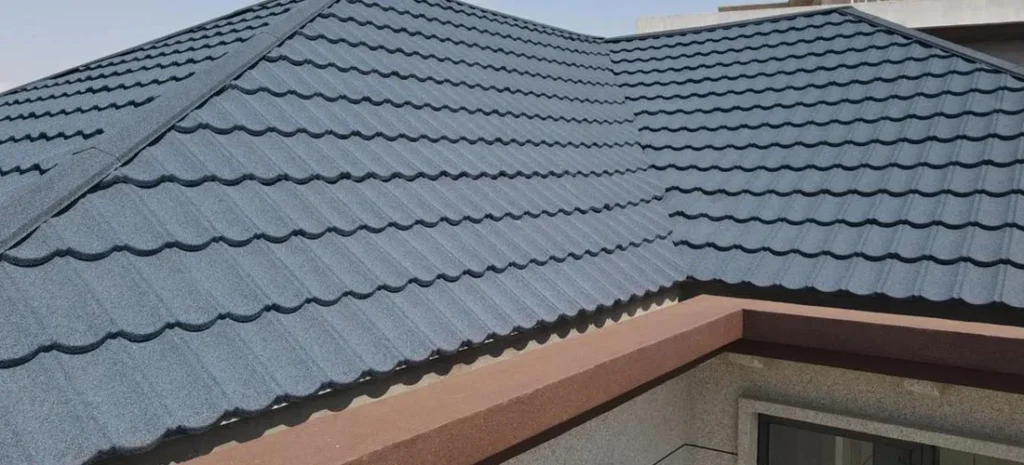 Stone-coated steel roofing
