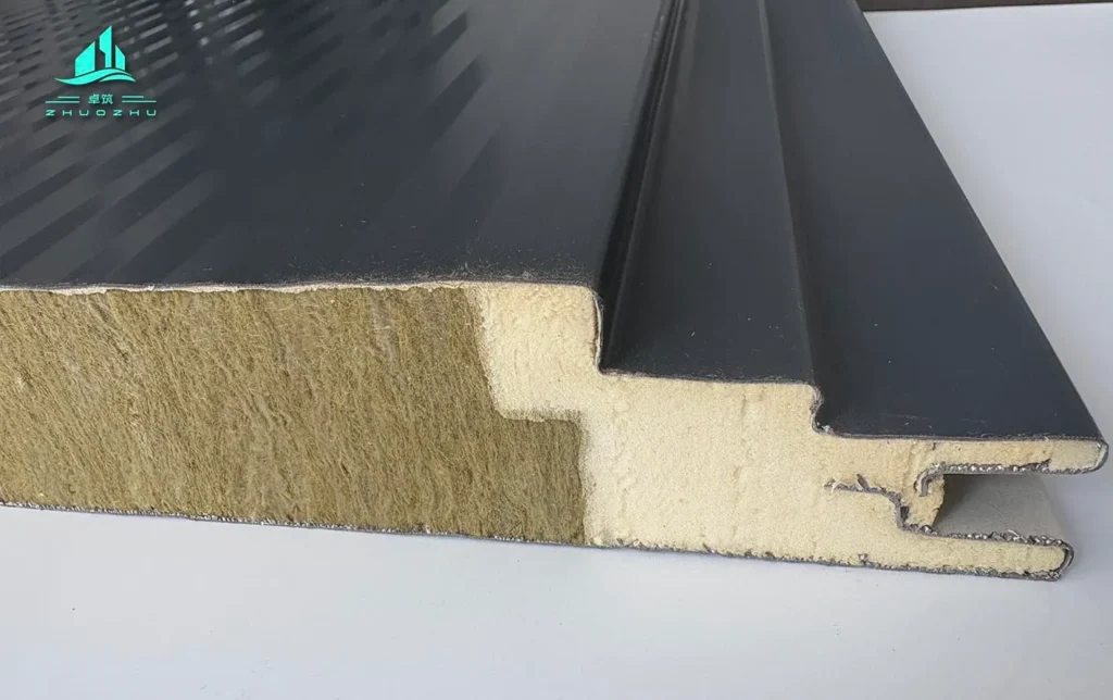 mineral wool sandwich wall panel