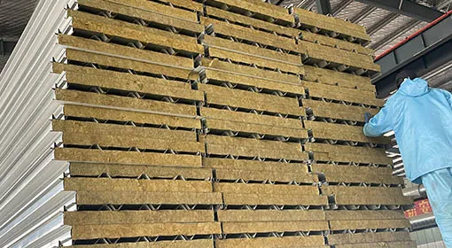 sandwich panel rockwool