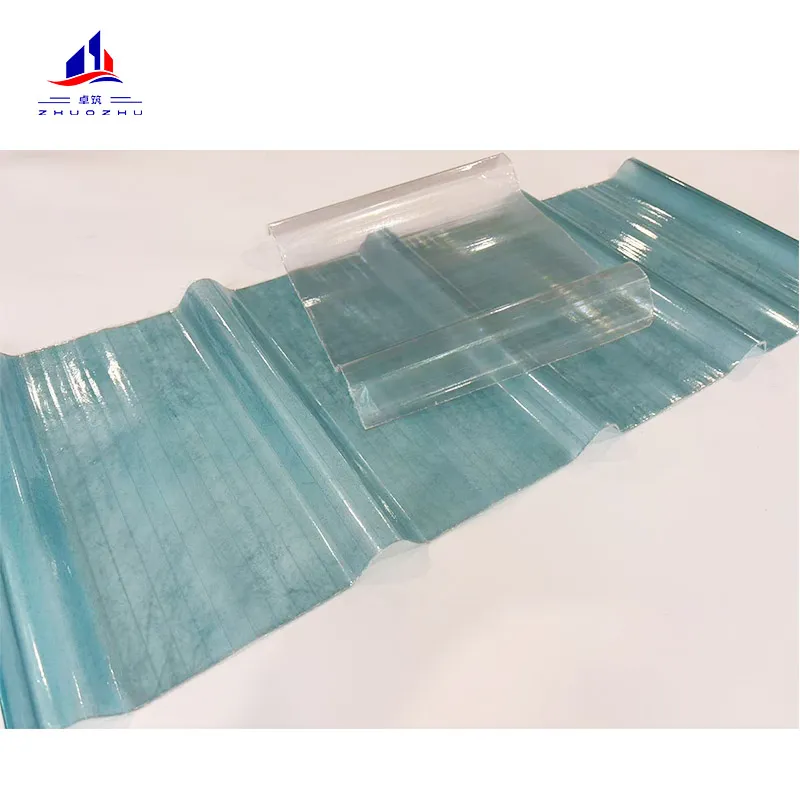 Translucent Fiberglass FRP Corrugated Roofing Sheets